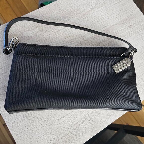 Coach Mercer Demi Convertible Handbag – Black Nylon & Leather A3J-7407 NWOT - Picture 1 of 8